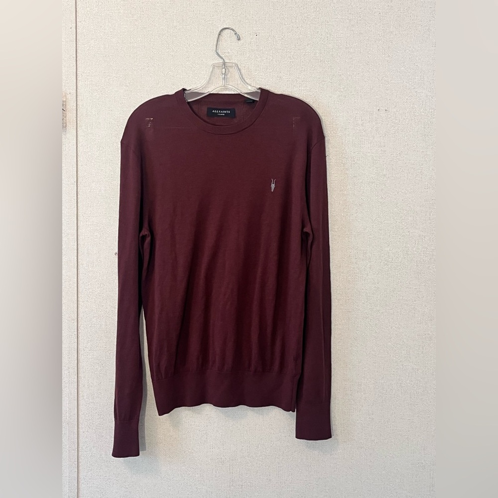 AllSaints
logo-embroidered crew-neck sweater - Picture 4 of 7